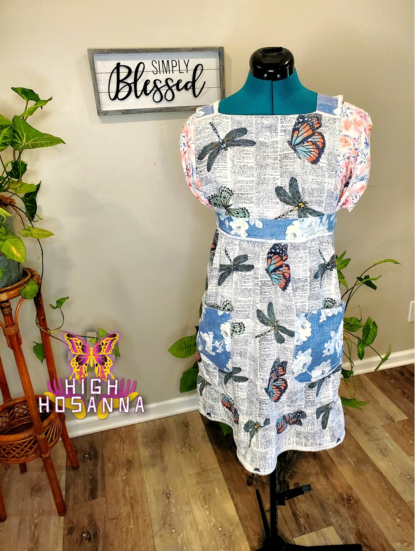 100% Cotton CUSTOM Handmade Apron