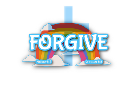 "FORGIVE" Sticker